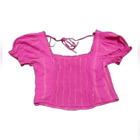 NWT Free People Seratonin Corset Pink Top sz XS - Picture 5 of 6
